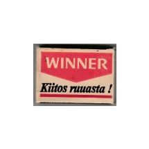Winner, Kiitos ruuasta!