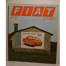 Fiat-Uutiset 4/1972