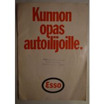 Esso - Kunnon opas autoilijoille