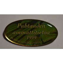 Puhtauden ammattitietoa 1999 -rintamerkki