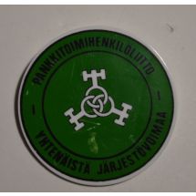 Pankkitoimihenkilöliitto -rintamerkki