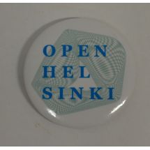 Open Helsinki -rintamerkki