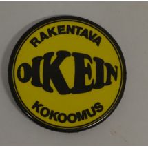 Oikein-rakentava Kokoomus -rintamerkki
