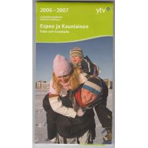 Joukkoliikennekartta Espoo ja Kauniainen 2006-2007