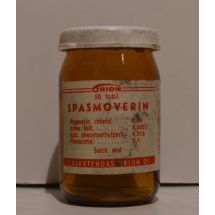 Spasmoverin lääkepurkki 35