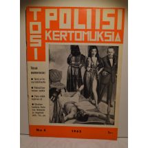 Tosi poliisikertomuksia N:o 4/1965