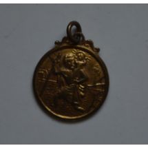 St Christopher -matkailijoiden suojelupyhimys riipus