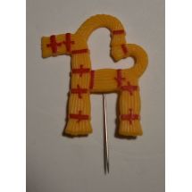 "Olkipukki" -rintaneula