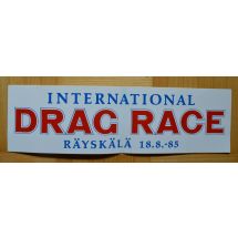 International Drag Race 18.8.-85 -tarra