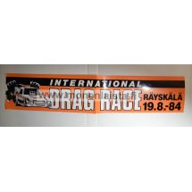 Drag Race Räyskälä 19.8.-84 -takalasitarra