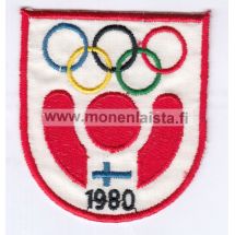 Olympia 1980 kangasmerkki