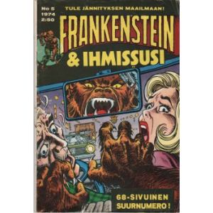 Frankenstein & ihmissusi 5/1974