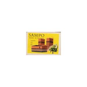 Sampo n:o 4 -tulitikkuetiketti