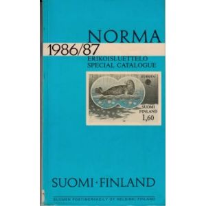 Norma Suomi-Finland 1986/87 Erikoisluettelo