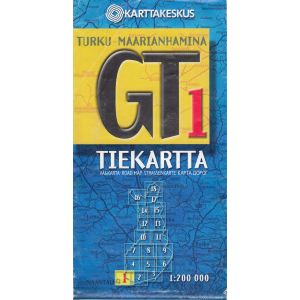 GT1 Tiekartta Turku-Maarianhamina