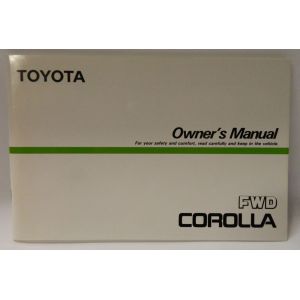 Toyota Corolla Owner's Manual