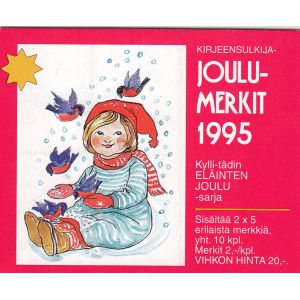 Kirjeensulkija-joulumerkit 1995