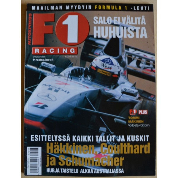 F1 Racing Maaliskuu 1999