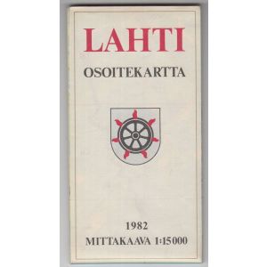 Lahti osoitekartta 1982