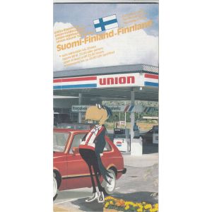 Union-illanvirkut & Rantasipihotellit Suomi Finland kartta