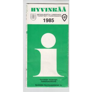 Hyvinkää matkailukartta v.1985