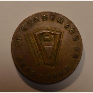 Stockmann 1862-1962 juhlakolikko/-rahake