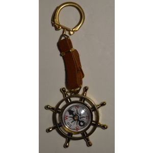 Ruori/kompassi -avaimenperä