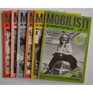 Mobilisti vuosikerta 1981 (1-6)