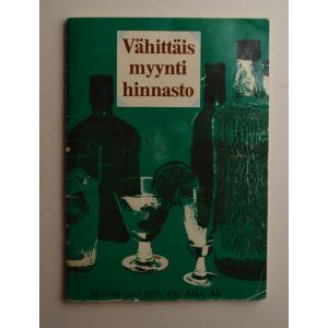 Alko Vähittäismyyntihinnasto N:o 70 (10.7.1975)