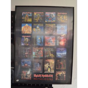 Iron Maiden Metalogue julistetaulu