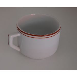 Arabia kahvikuppi, punainen reuna