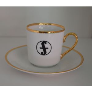 Arabia Fenno mokkakupit + asetit 6 kpl