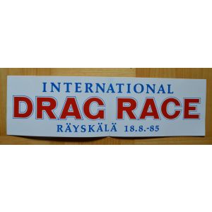International Drag Race 18.8.-85 -tarra