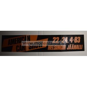 American Car Show 22-24.4.-83 -takalasitarra