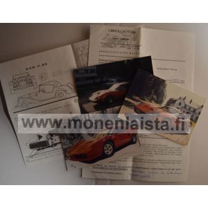 Euran Lasikuitu urheiluautorak.sarja mallit