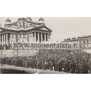 Talonpoikaismarssijoita Senaatintorilla