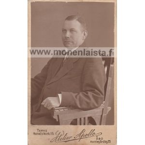Visiittikorttivalokuva, Johtaja Niemi
