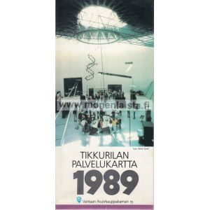 Tikkurilan palvelukartta 1989