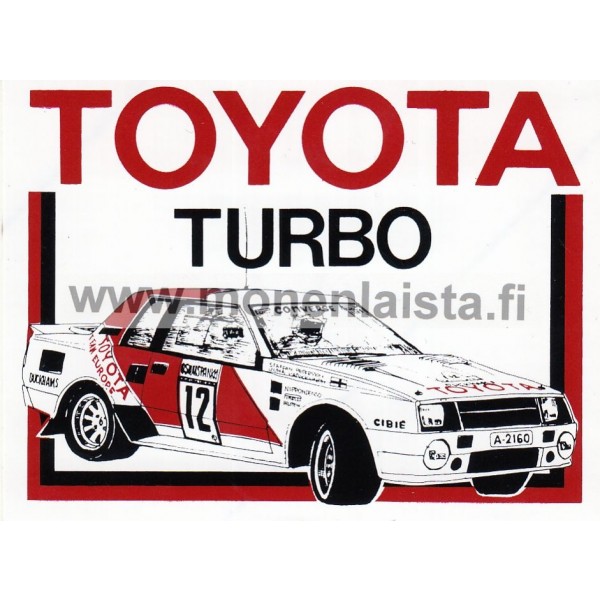 Toyota Turbo -tarra