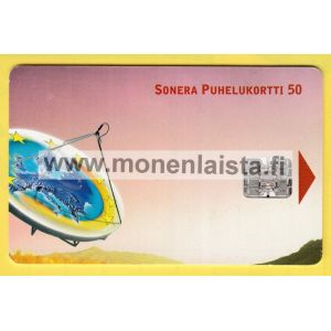 Sonera puhelukortti (punertava)